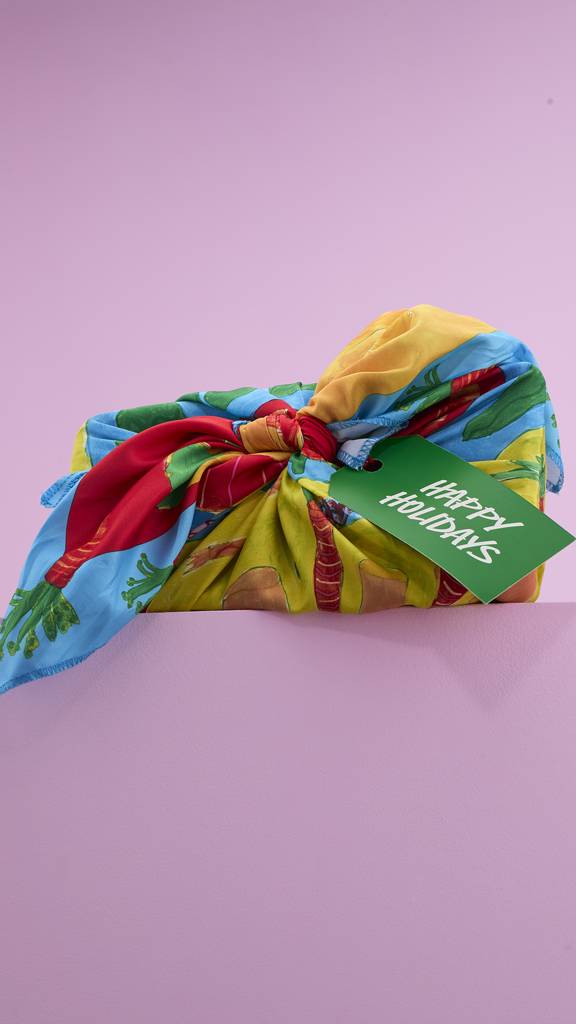 Veggie Christmas Dinner - 70cm x 70cm