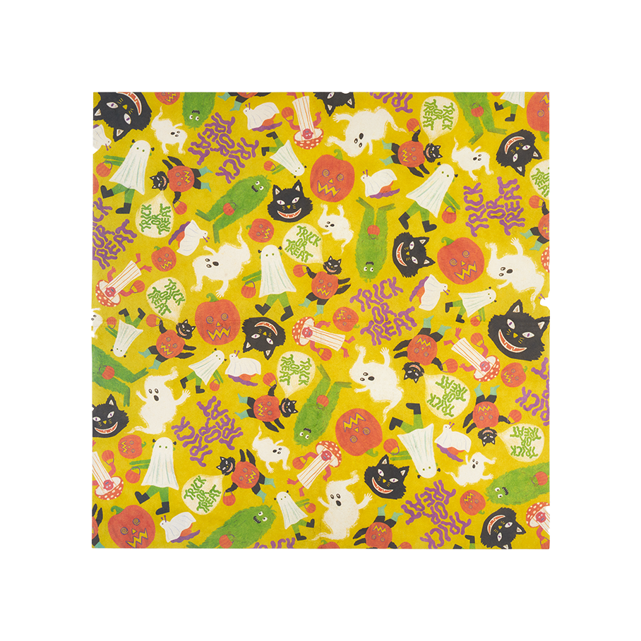 Do The Monster Mash Lokta Wrap - 35cm x 35cm