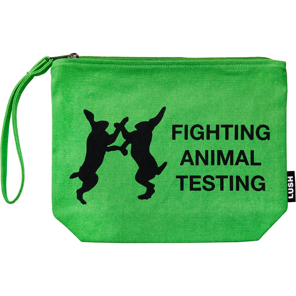 Fighting Animal Testing - Green Pouch - Each