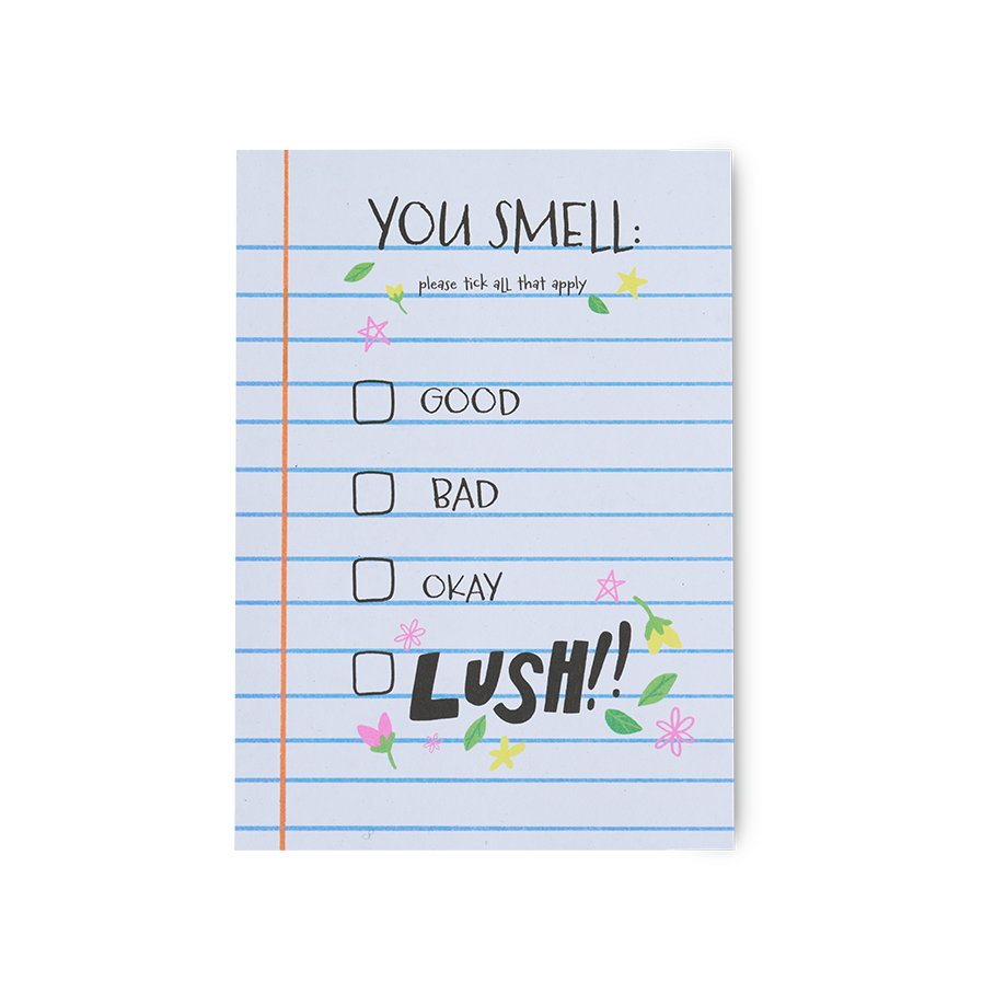 You Smell, Good, Bad, Okay or Lush!! - 14.8cm x 10.5cm